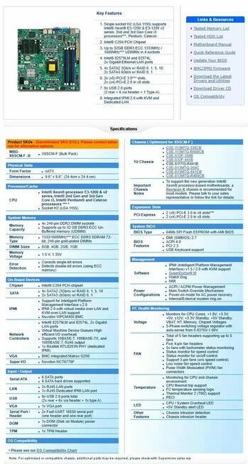 Serwer Supermicro Thomas Krenn SR105 Silent Xeon E3-1220 V2