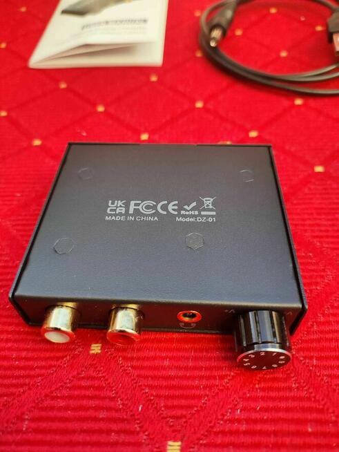 Konwerter Dźwięku Audio Telewizora Komputera Dekoder Konsoli