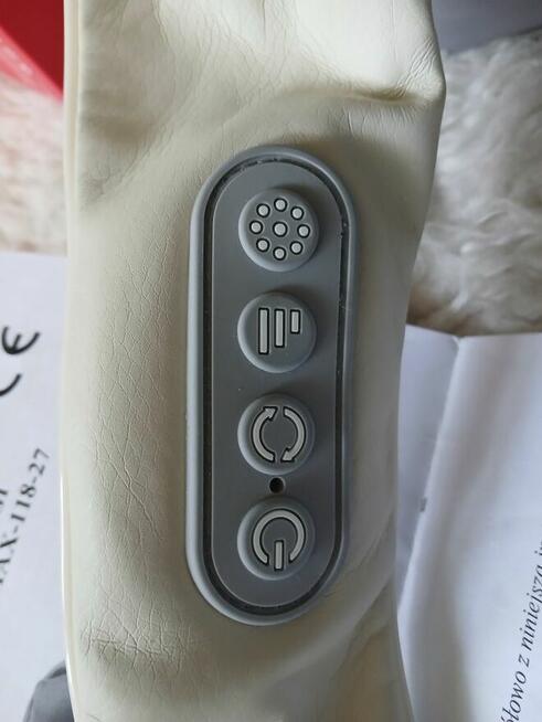 Masazer Shiatsu karku, pleców, łydek, brzucha