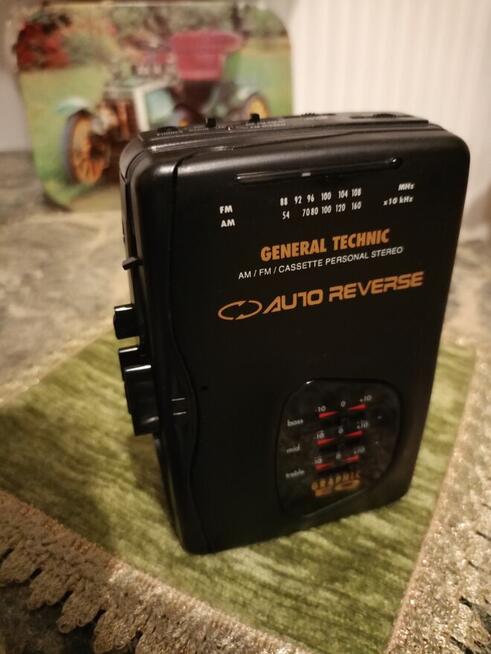 Walkman General Technic z radiem