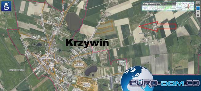 DZIAŁKI Z WARUNKAMI ZABUDOWY - Krzywiń, Szurkowo