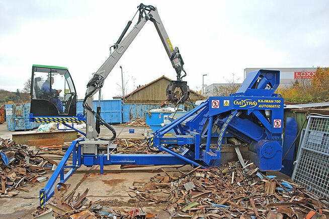 Prasnonożyce do cięcia złomu - maszyny do cięcia złomu