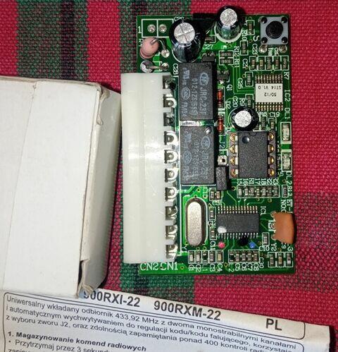 KEY radioobiornik pinowy do automatyki bramowej lub innej.