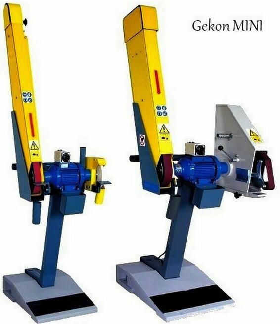 Szlifierka na pas bezkońcowy - szlifierka taśmowa do metalu