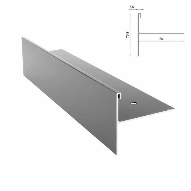Profil W35B okapowy boczny 200 cm RENOPLAST Tarasy Wentylowa