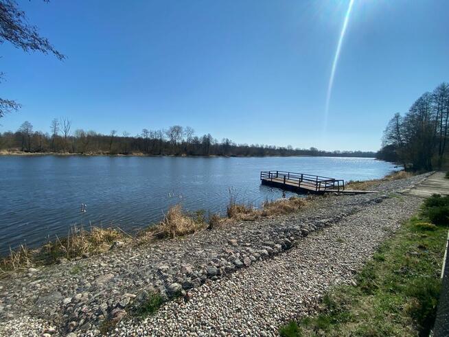 Działka na skarpie nad Narwią