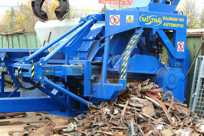 Prasnonożyce do cięcia złomu - maszyny do cięcia złomu