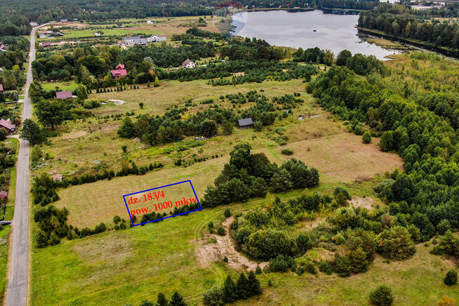 Działka budowlana nad jeziorem k/Augustowa