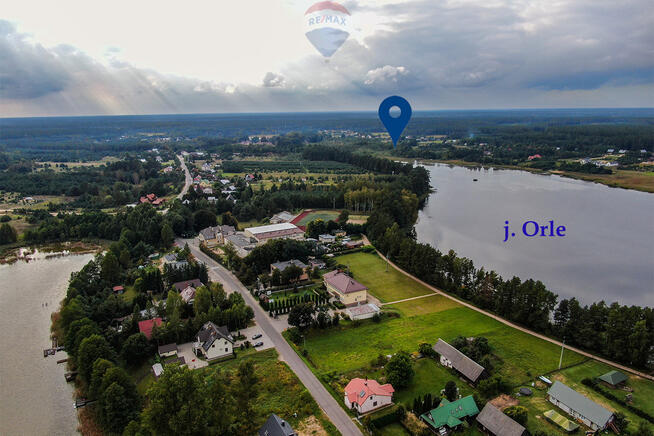 Działka budowlana nad jeziorem k/Augustowa