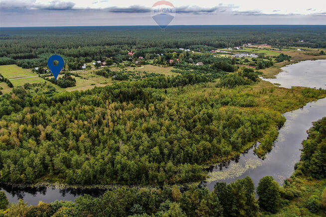 Działka budowlana nad jeziorem k/Augustowa