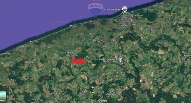 Działka w świetnej cenie 15 km od morza