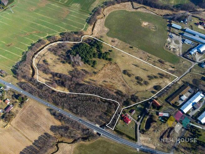 Działka siedliskowa nad rzeką Pasłęką