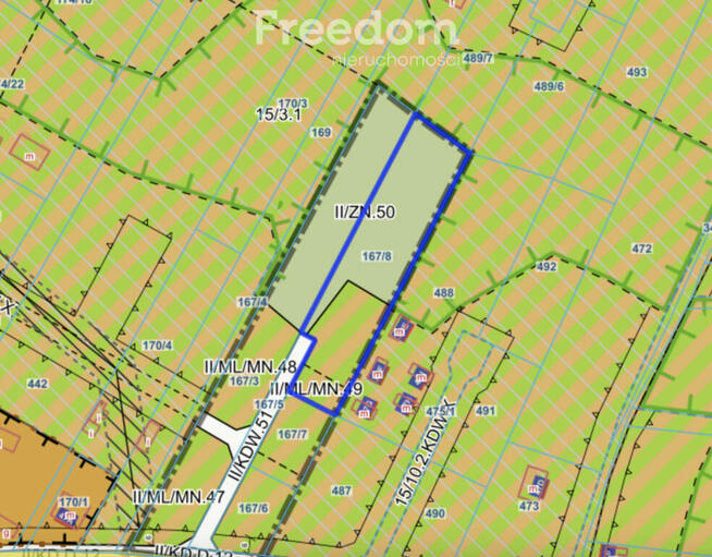 Działka nad jeziorem Omulew, Jabłonka