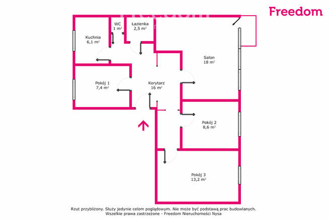 Przestronne 4-pokojowe mieszkanie