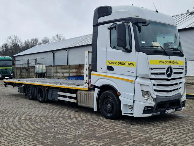Mercedes Actros 2543 LAWETA POMOC DROGOWA NAJAZD HYDRAULICZNY 3-OSIE 6x2 KLIMA ŁÓŻKO