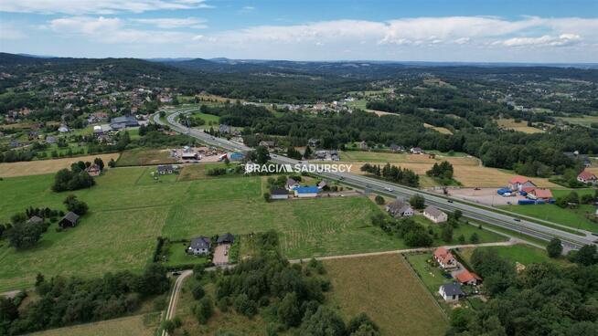 Działka usługowa Głogoczów gm. Myślenice