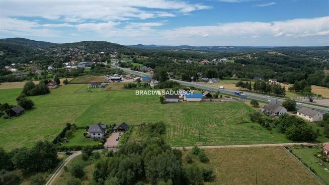 Działka usługowa Głogoczów gm. Myślenice
