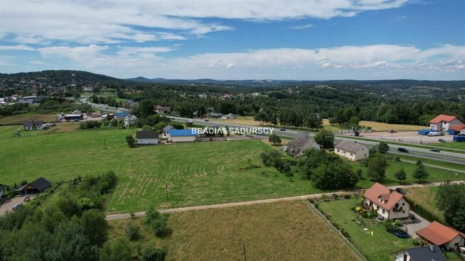 Działka usługowa Głogoczów gm. Myślenice