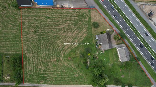 Działka usługowa Głogoczów gm. Myślenice