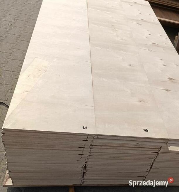 SKLEJKA surowa , pasy 6,5mm ; 405mm x 2250mm