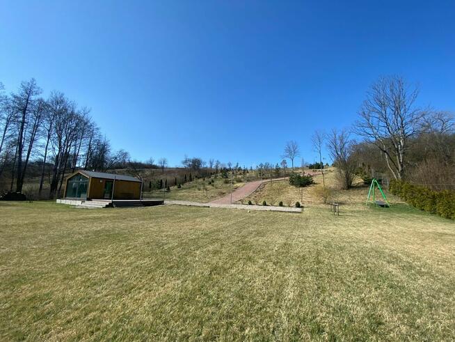 Działka na skarpie nad Narwią