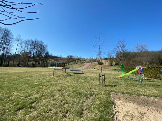 Działka na skarpie nad Narwią