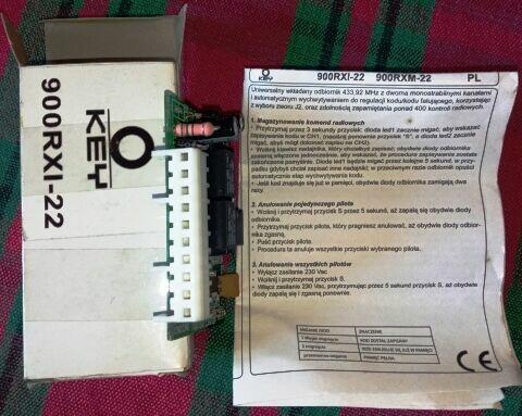 KEY radioobiornik pinowy do automatyki bramowej lub innej.