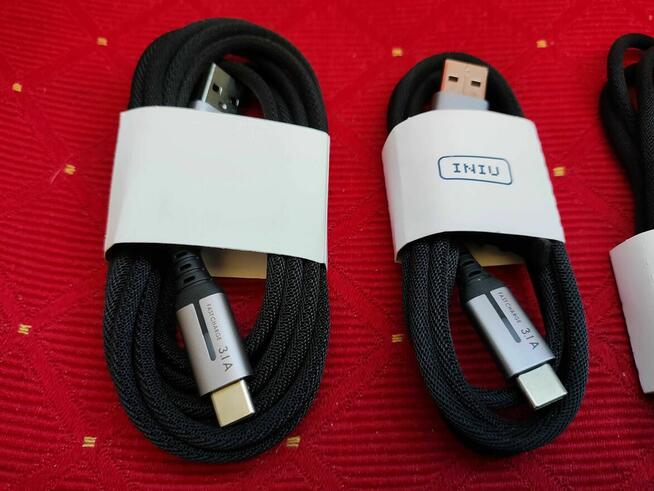 Kabel USB C typu C Iniu do Ładowania Samsung Xiaomi Motorola