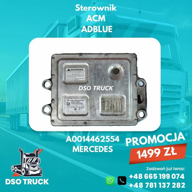 A0014462554 Sterownik ACM adblue mercedes MP ACTROS ATEGO