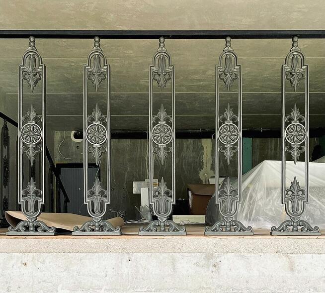 balustrada tralka schody żeliwna balustrade h-83cm