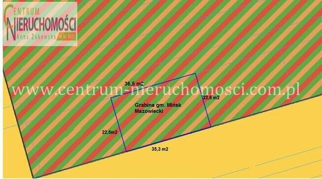 Działka Grabina gm. Mińsk Mazowiecki