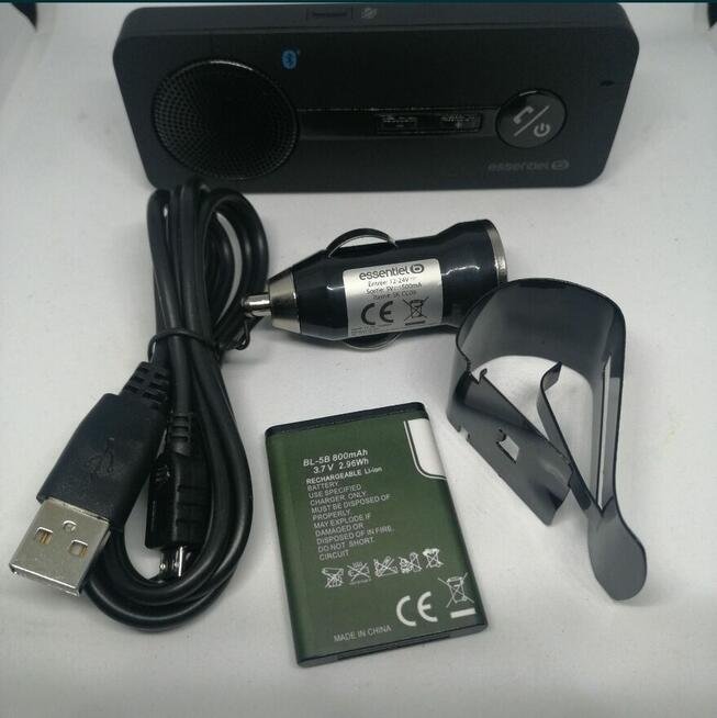 Zestaw głośnomówiący Bluetooth francuskiej firmy Essentiel