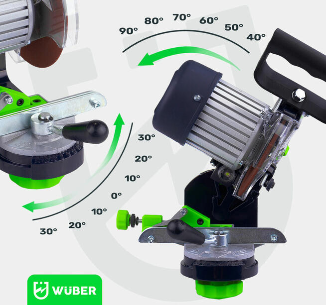 OSTRZAŁKA DO ŁAŃCUCHÓW INDUKCYJNA 800W 2X TARCZA W ZESTAWIE