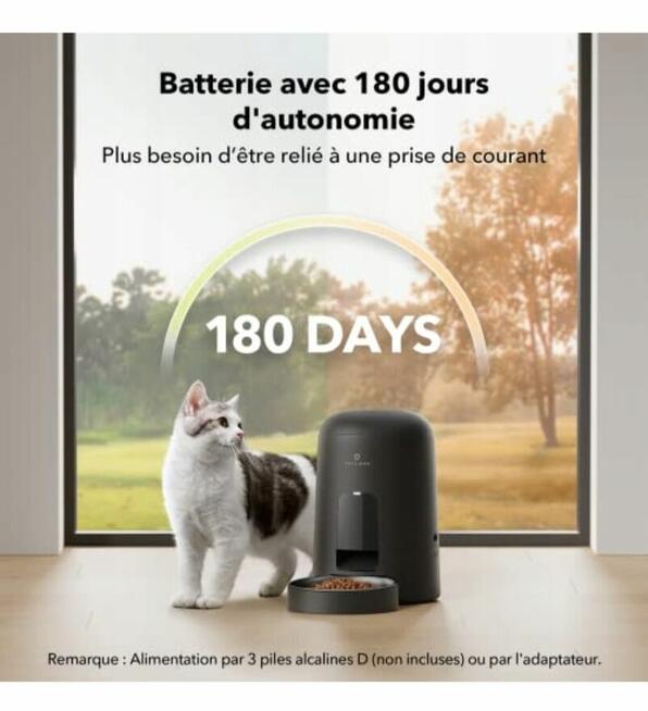 PETLIBRO Automatyczny Podajnik Karmy Dla Kota i Psa - 180 Dn