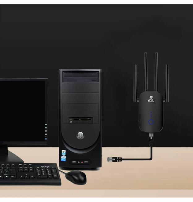 WZMACNIACZ SYGNAŁU BEZPRZEWODOWY DO INTERNETU