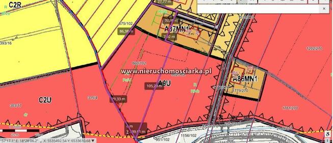 Działka usługowa Krostoszowice gm. Godów