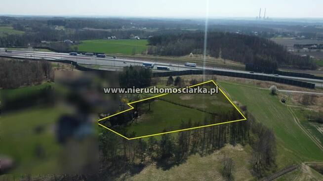 Działka usługowa Krostoszowice gm. Godów