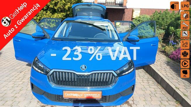 Škoda Fabia Inst. Gazowa 1.0 MPI+LPG F.VAT 23% 37300 Netto Salon Pl. Pełen serwis