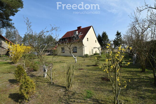 2 domy, 7 pokoi + 160 m2 b.gospodarcze, staw i las