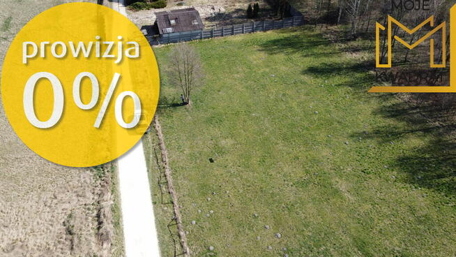 Duża działka Zawady 22 ary - media w drodze