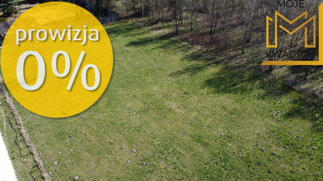 Duża działka Zawady 22 ary - media w drodze