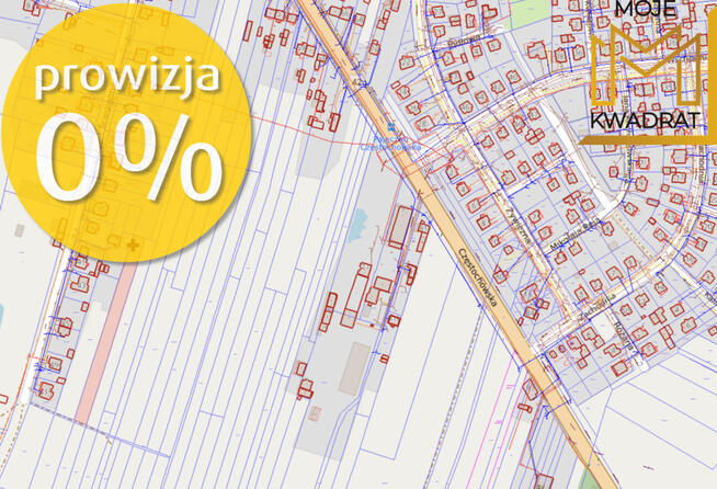 Działka 24 ary ul. Ściegienna - Pajęczno