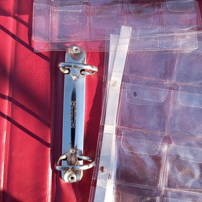 Klaser numizmatyczny BENSONS lata 1990 notes lata 1980 tworz