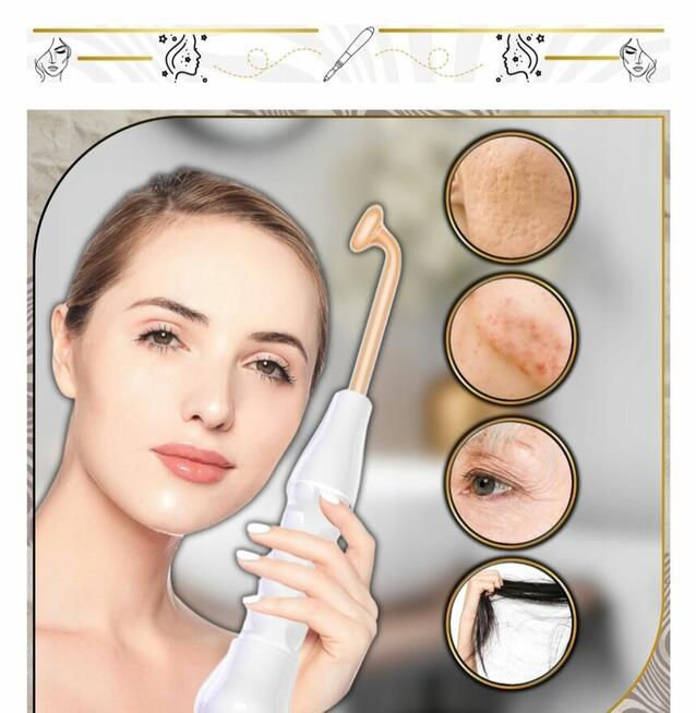 URZĄDZENIE DO TERAPII OZONOWEJ REDUKCJA ZMARSZCZEK I TRĄDZIK