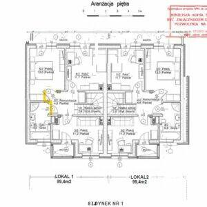 Dom bliźniak 4 pokoje centrum Radzymin ul Szkolna st dewelop