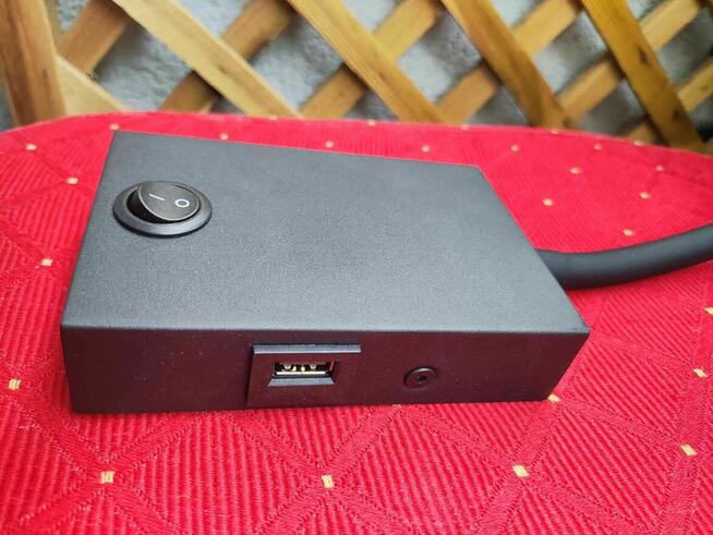 Lampa Czarna nad Lustro Obraz do czytania kinkiet ścienny