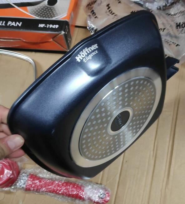 Patelnia grillowa 28x28 cm Hoffner