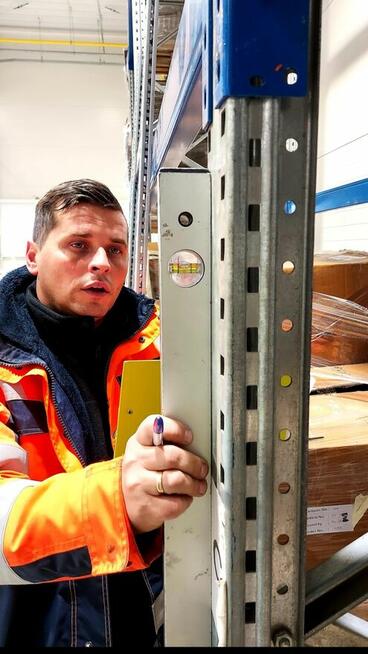 Montaż serwis i przegląd regałów magazynowych