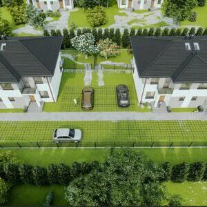 Dom bliźniak 4 pokoje centrum Radzymin ul Szkolna st dewelop