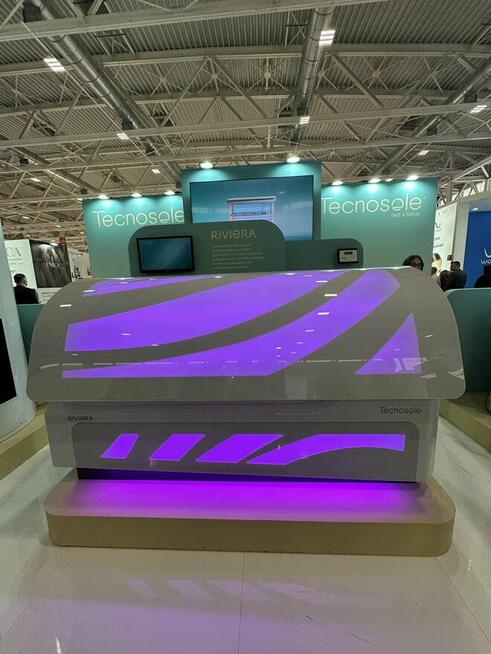 Solarium łóżko opalające Tecnosole Riviera 2025 Nowość HIT